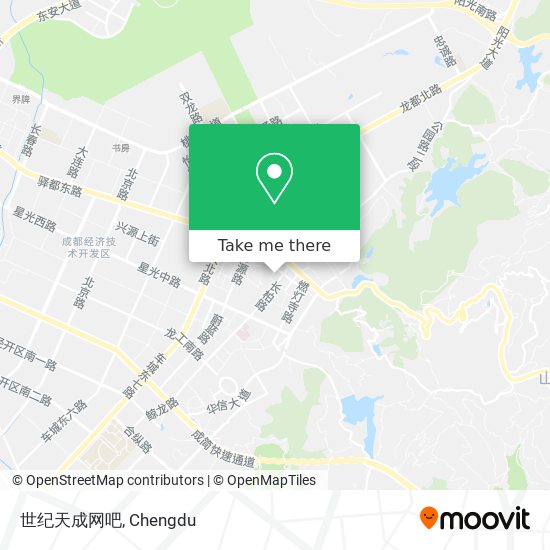 世纪天成网吧 map