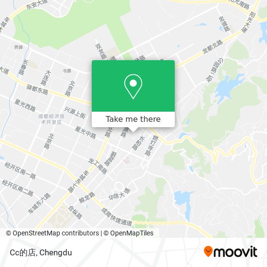 Cc的店 map