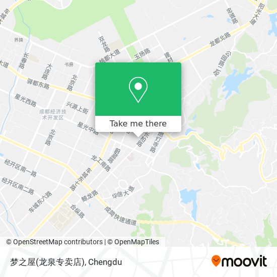 梦之屋(龙泉专卖店) map