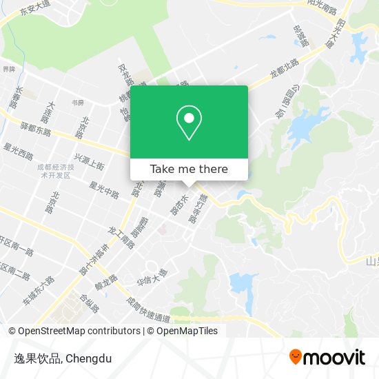 逸果饮品 map