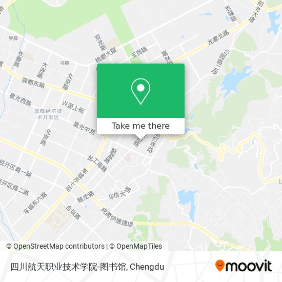 四川航天职业技术学院-图书馆 map
