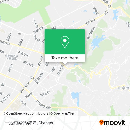 一品凉糕冷锅串串 map