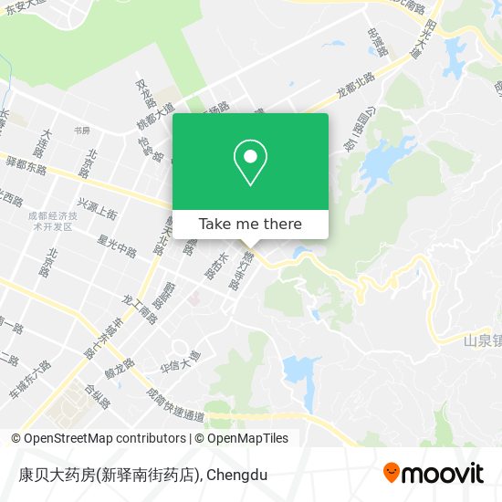 康贝大药房(新驿南街药店) map