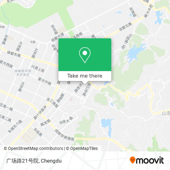 广场路21号院 map