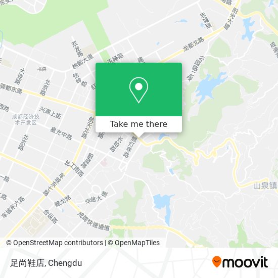 足尚鞋店 map