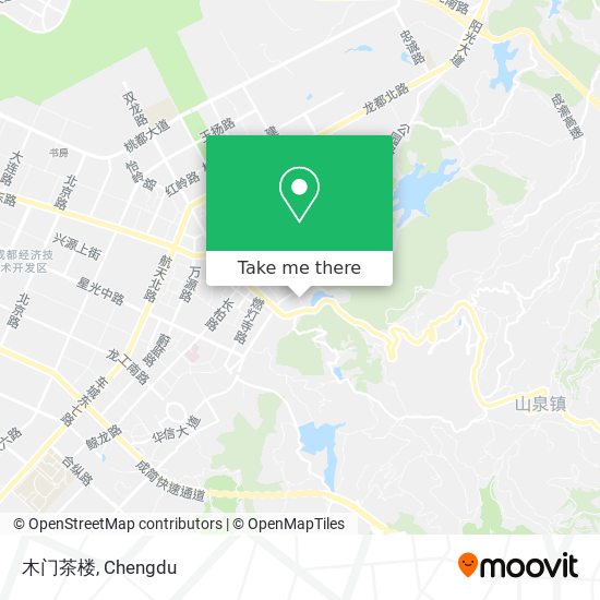 木门茶楼 map
