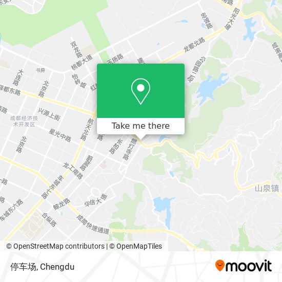 停车场 map