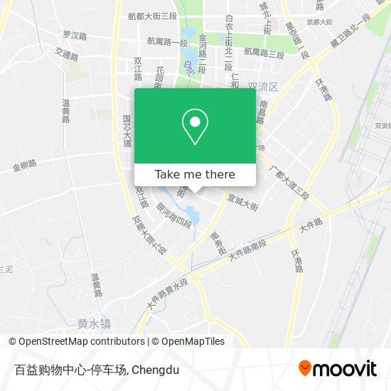 百益购物中心-停车场 map
