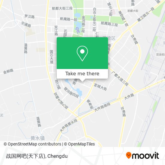 战国网吧(天下店) map