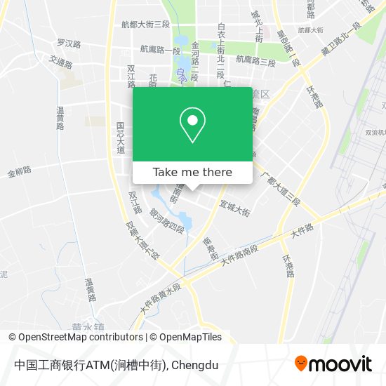 中国工商银行ATM(涧槽中街) map