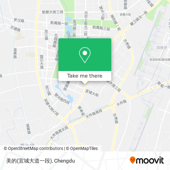 美的(宜城大道一段) map