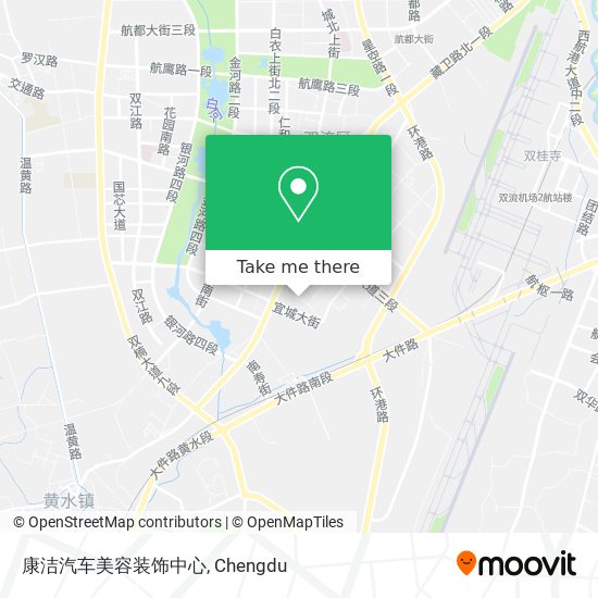 康洁汽车美容装饰中心 map
