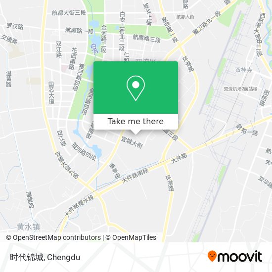 时代锦城 map