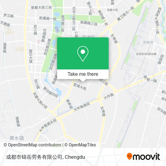 成都市锦岳劳务有限公司 map