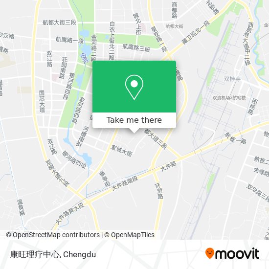 康旺理疗中心 map