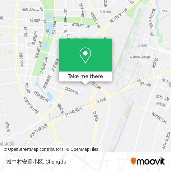 城中村安置小区 map