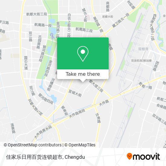 佳家乐日用百货连锁超市 map