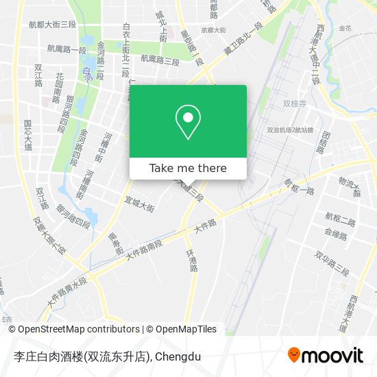 李庄白肉酒楼(双流东升店) map