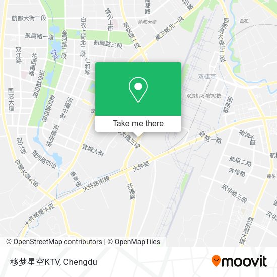 移梦星空KTV map