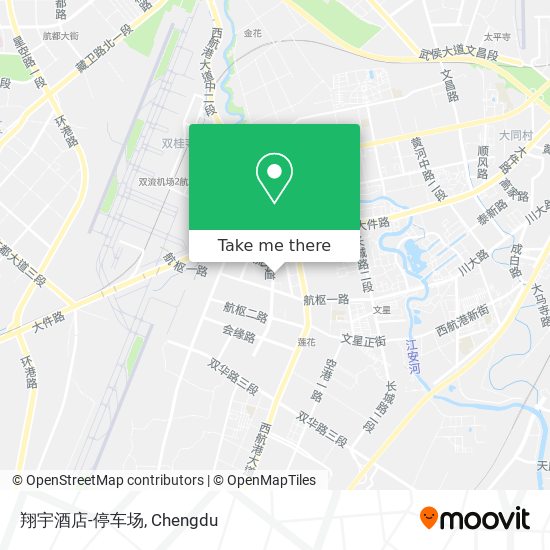 翔宇酒店-停车场 map