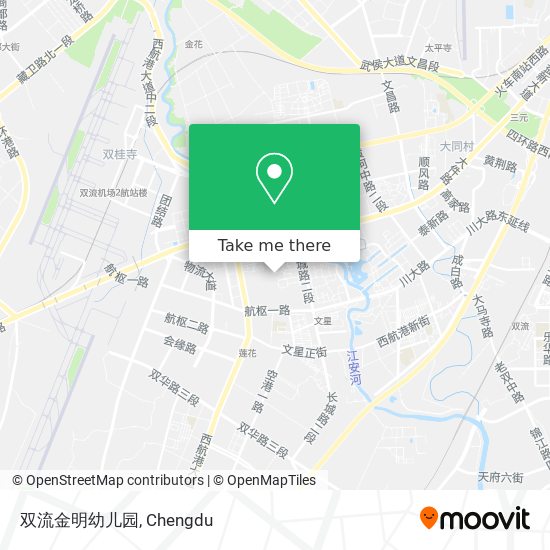 双流金明幼儿园 map