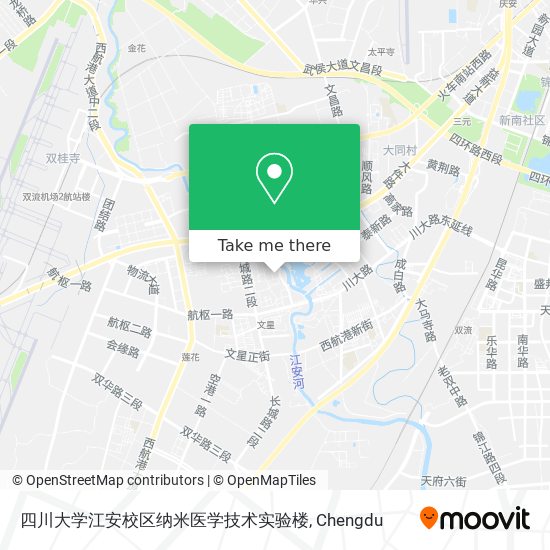 四川大学江安校区纳米医学技术实验楼 map