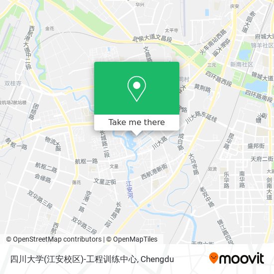四川大学(江安校区)-工程训练中心 map