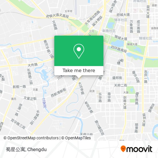 蜀星公寓 map