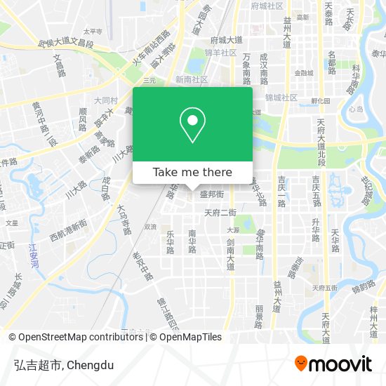 弘吉超市 map