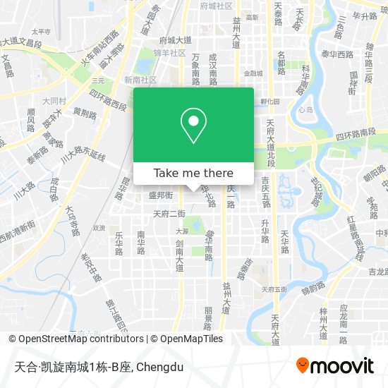 天合·凯旋南城1栋-B座 map