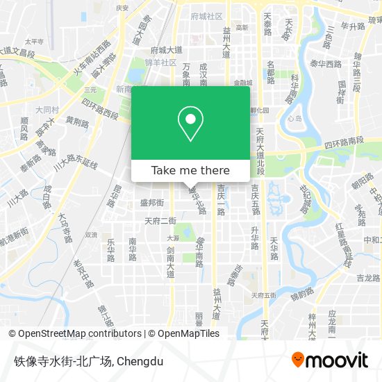 铁像寺水街-北广场 map