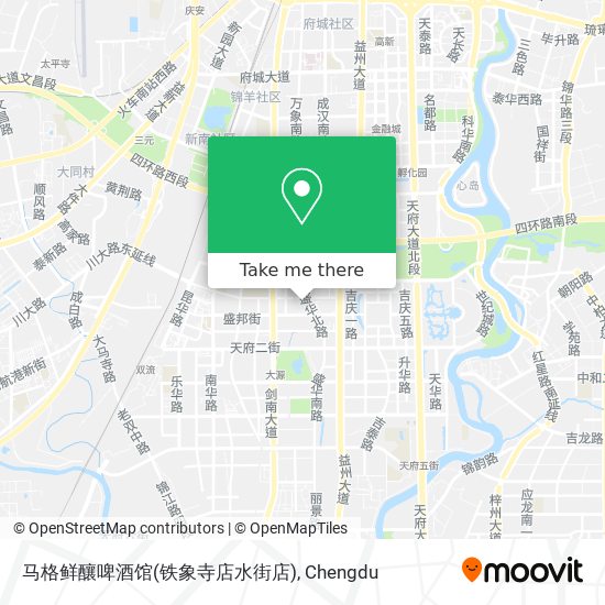 马格鲜釀啤酒馆(铁象寺店水街店) map