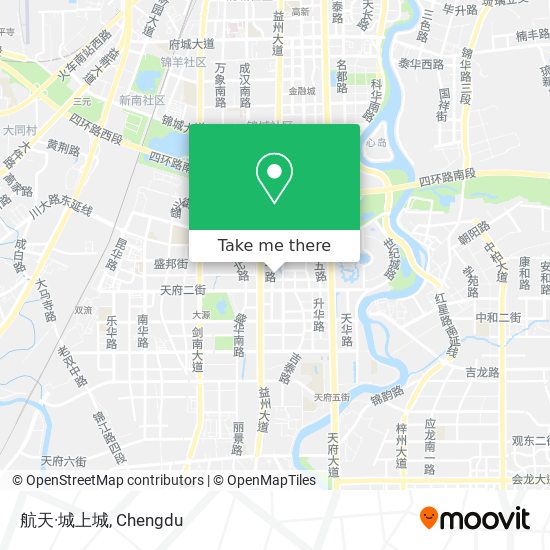 航天·城上城 map
