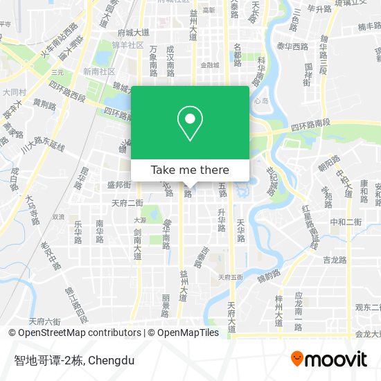 智地哥谭-2栋 map