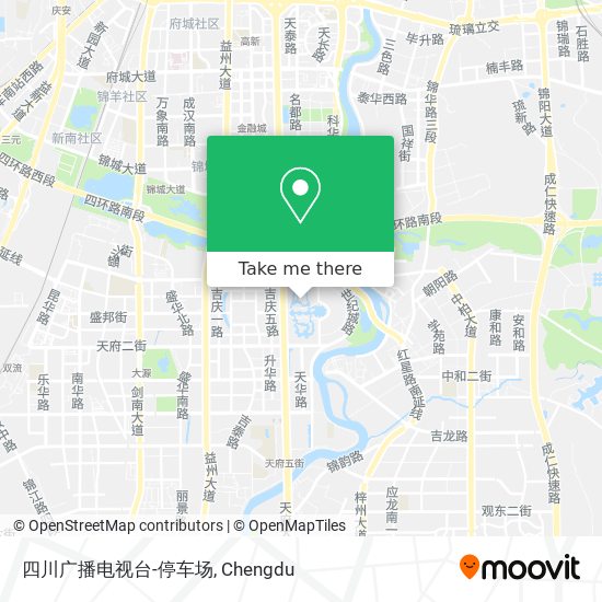 四川广播电视台-停车场 map