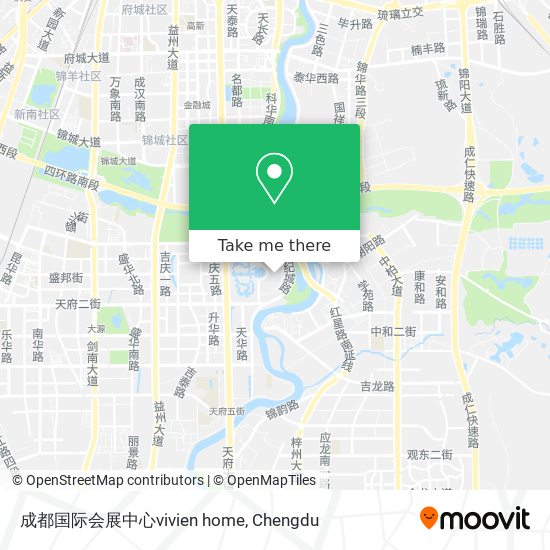成都国际会展中心vivien home map
