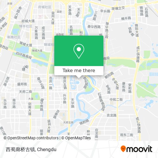 西蜀廊桥古镇 map