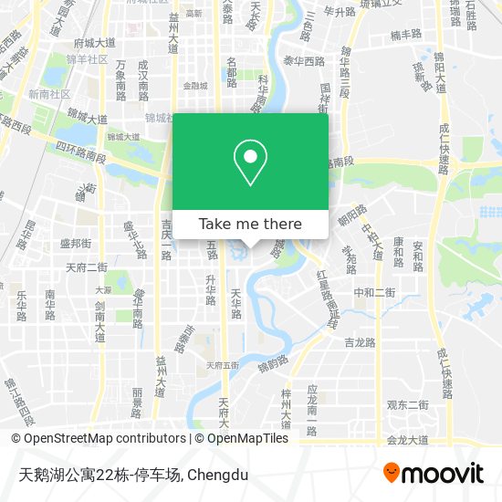 天鹅湖公寓22栋-停车场 map