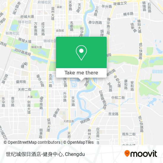 世纪城假日酒店-健身中心 map