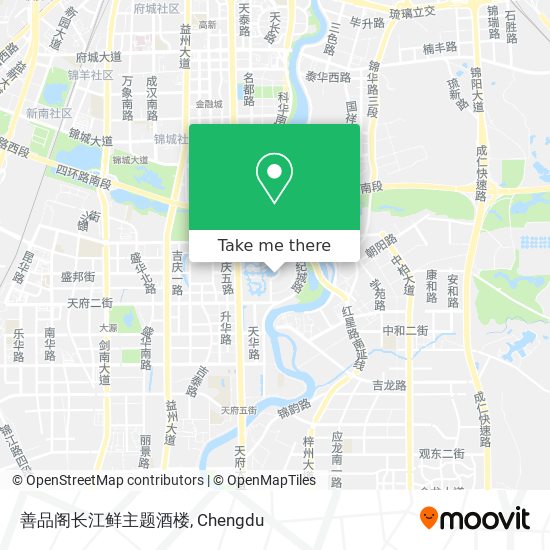 善品阁长江鲜主题酒楼 map
