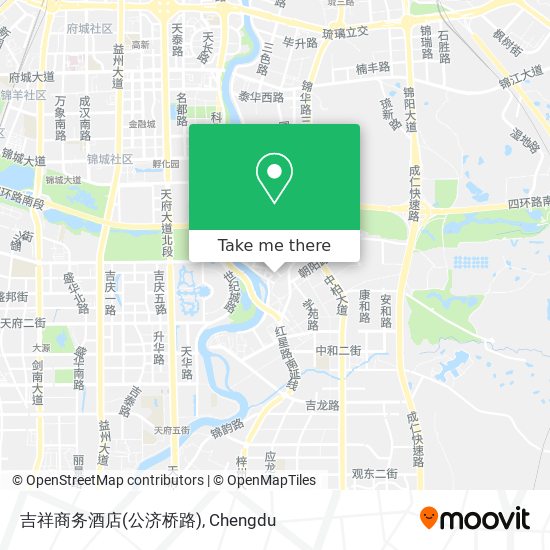 吉祥商务酒店(公济桥路) map