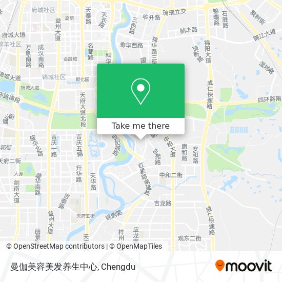 曼伽美容美发养生中心 map