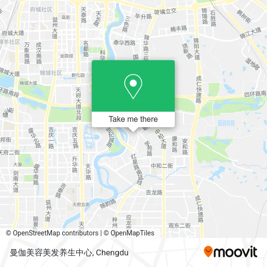 曼伽美容美发养生中心 map