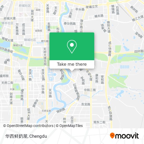 华西鲜奶屋 map