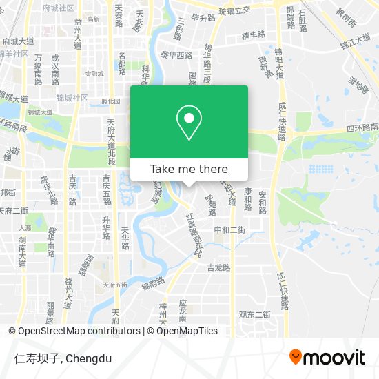 仁寿坝子 map