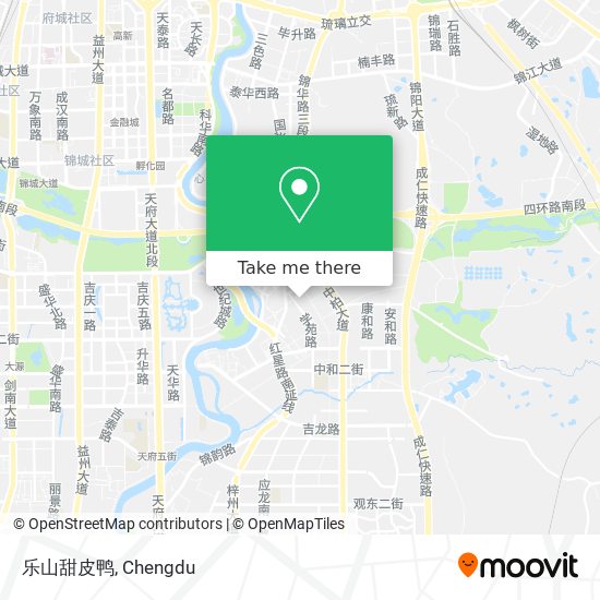 乐山甜皮鸭 map