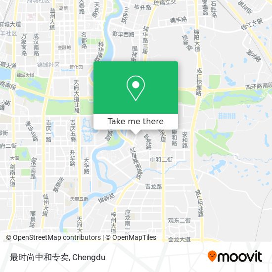 最时尚中和专卖 map