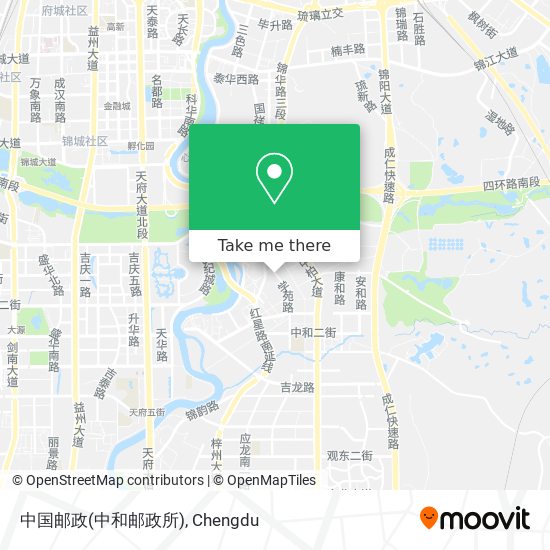 中国邮政(中和邮政所) map