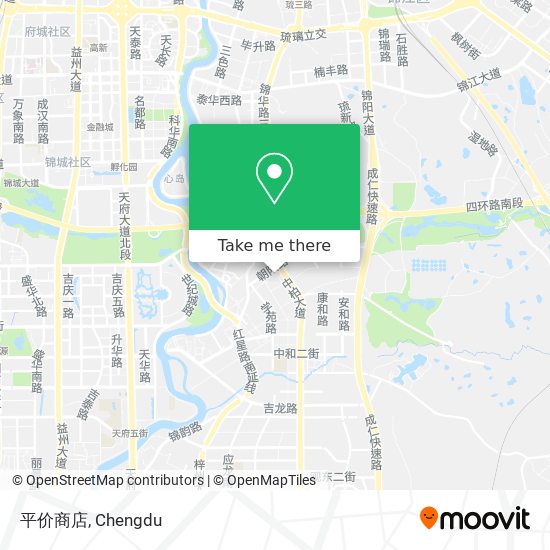 平价商店 map