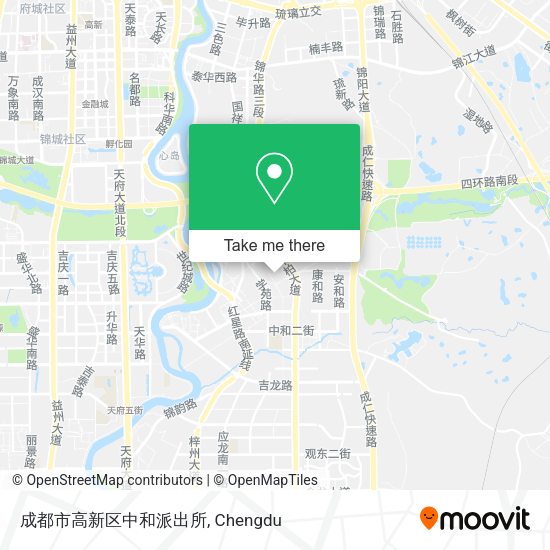 成都市高新区中和派出所 map